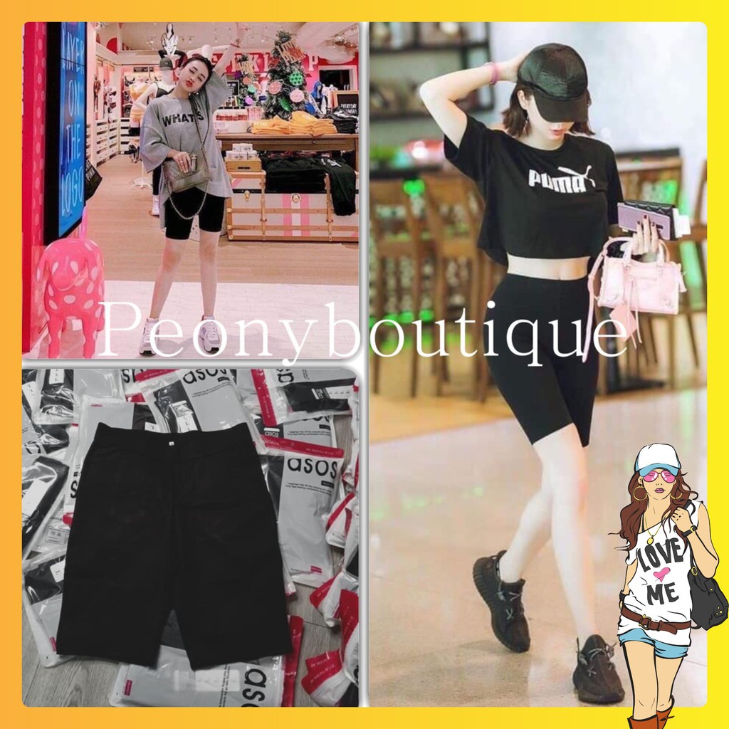 Quần Đùi Nữ ❤️Quần Legging Lửng ❤️Chất liệu co dãn mặc cực kỳ thoải mái lên dáng cực xinh cực cá tính Mã QL01 | BigBuy360 - bigbuy360.vn