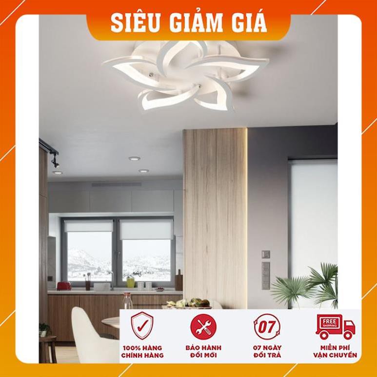 Đèn Ốp Trần - Đèn LED Ốp Trần - Mâm Ốp Trần Hiện Đại 5 Cánh