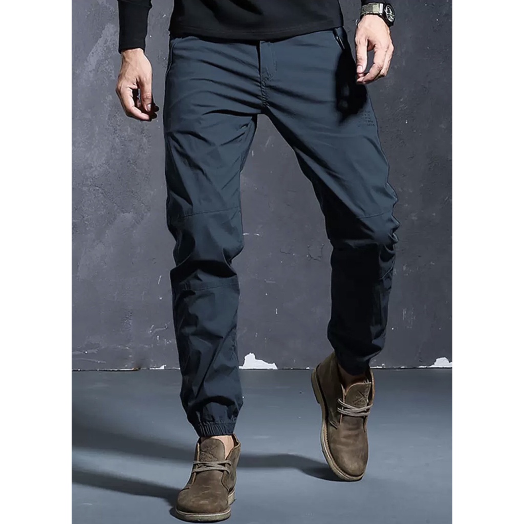 Quần Jogger gió nam Edo Menswear, vải gió hạt mềm, co dãn nhẹ, thoáng mát mặc cực thích