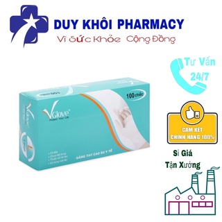 Găng tay y tế vglove dạng có bột