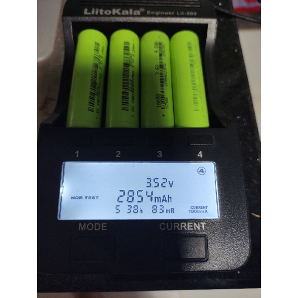 Combo 5 cell Pin18650 SZNS dung lượng 2500mah tháo khối