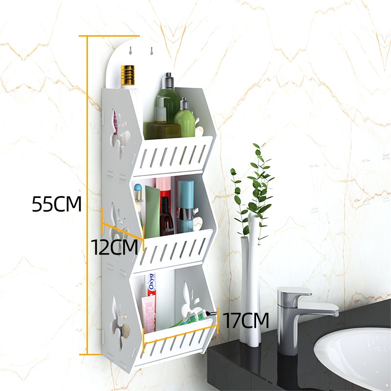Nafenai Giá giữ đồ treo tường tiện lợi dành cho phòng tắm phòng ngủ