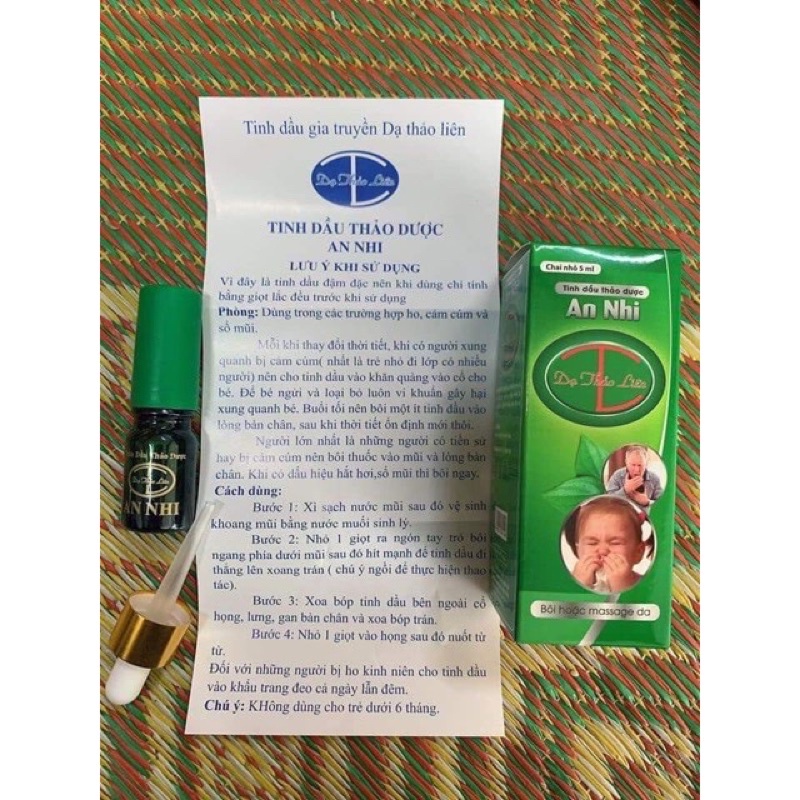TINH DẦU HÔ HẤP THẢO DƯỢC AN_NHI