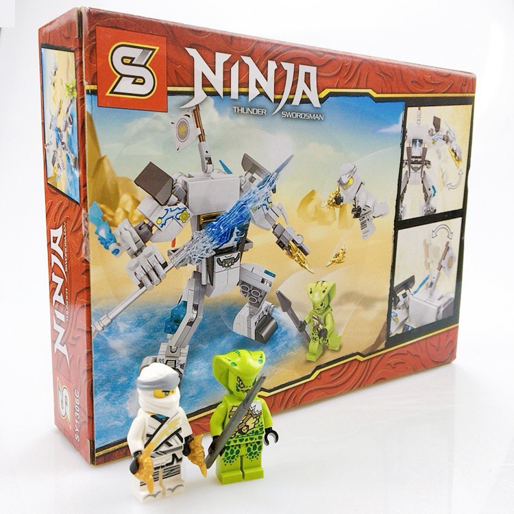 Đồ chơi lắp ráp xếp hình Ninja siêu cấp (80-120 chi tiết) phát triển trí tuệ - Bộ to - Mã SY1306 - Giao mẫu ngẫu nhiên