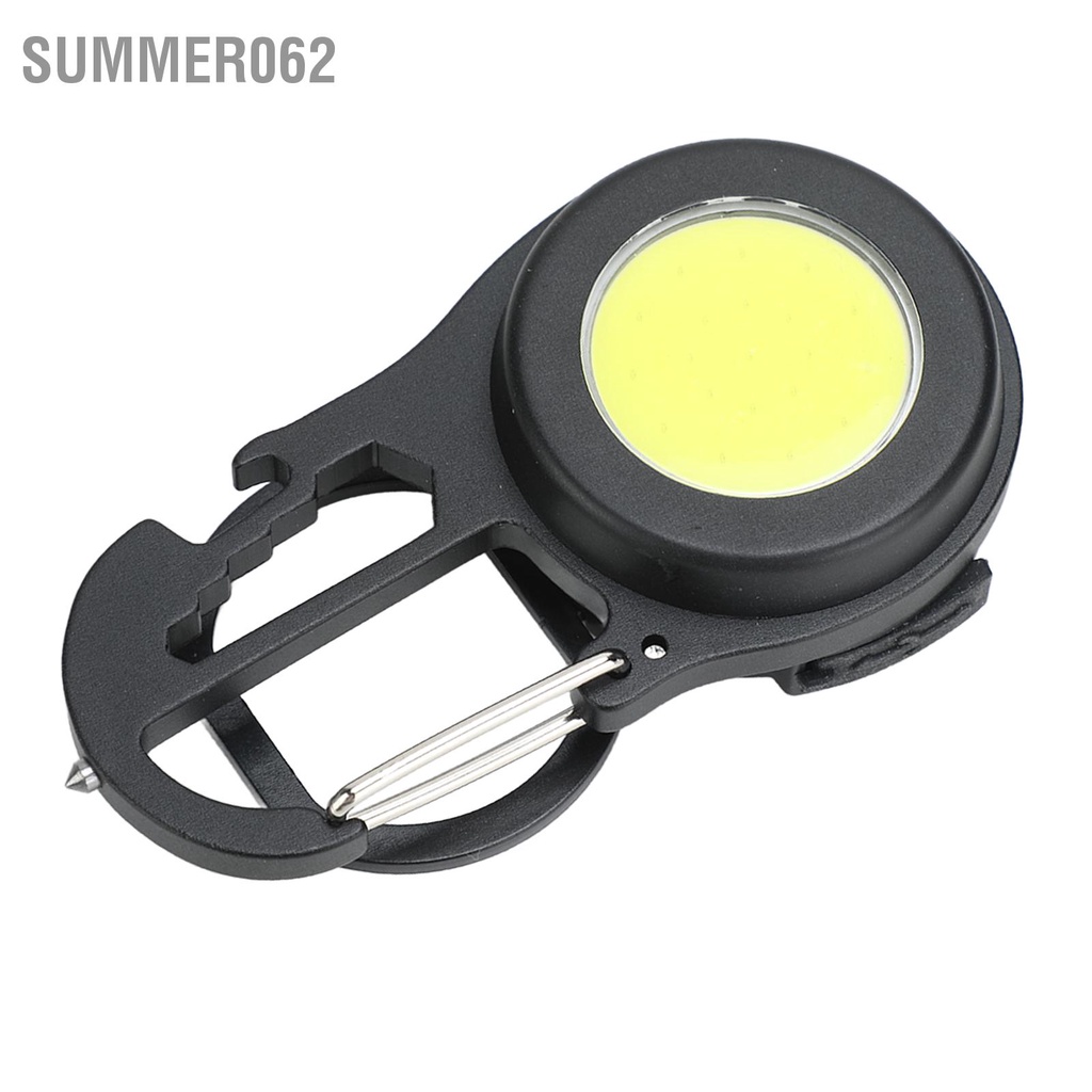 Móc Khóa Đèn Pin 4 Mức Độ Sáng Loại C Sạc Nhanh Bỏ Túi Tiện Lợi Dành Cho Nhà Cửa / Ngoài Trời