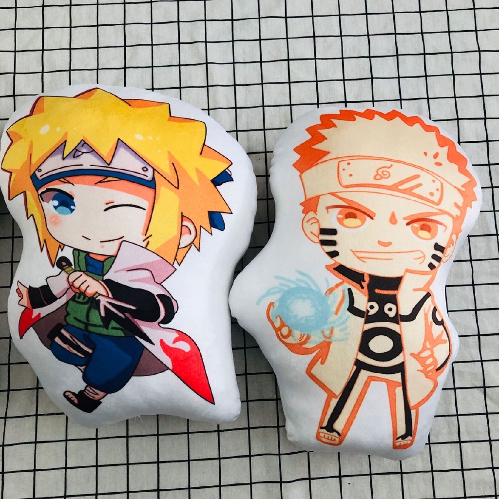 Gối Ôm Dài 45cm Họa Tiết Nhân Vật Naruto Độc Đáo