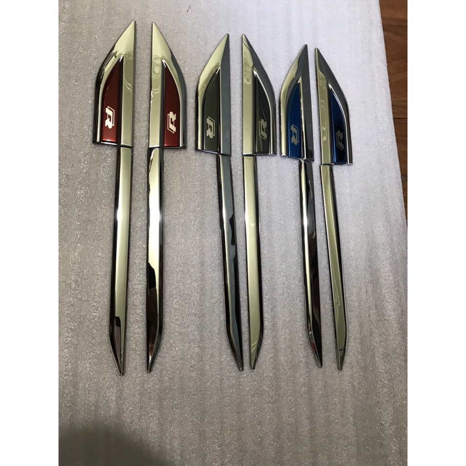 ốp mang cá inox trang trí các dòng xe Hàng Cao Cấp