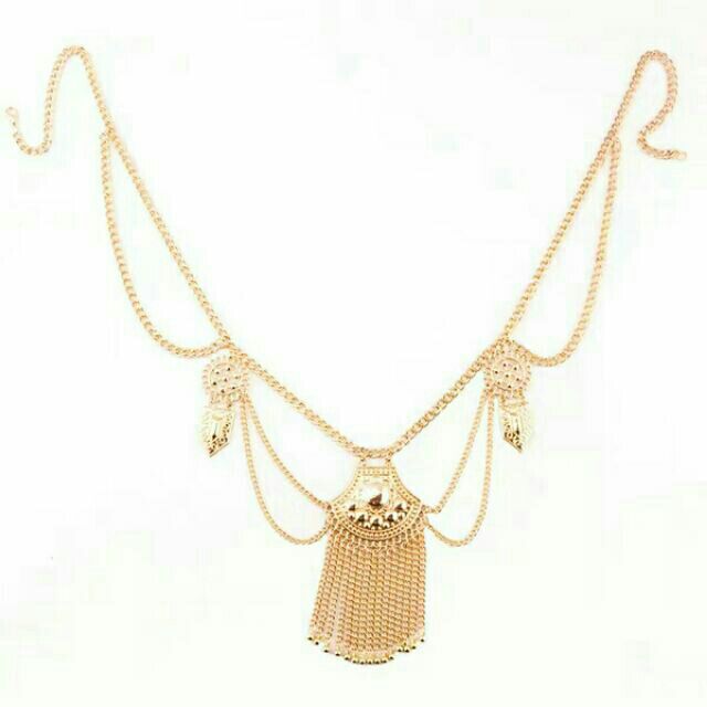 Thắt lưng cổ trang body chain