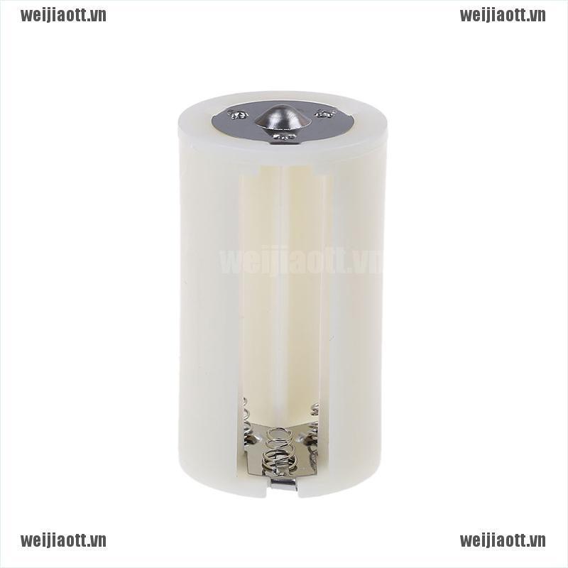 1 Hộp Đựng Chuyển Đổi Pin Từ Aa Sang D