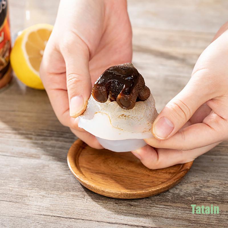 Khuôn silicone làm đá viên bánh tạo hình gấu nhỏ đáng yêu