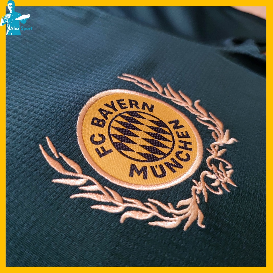 Bộ Quần Áo Bóng Đá CLB Bayern cao cấp 2021-2022 bản SPF Thái màu Rêu - Alex Sport