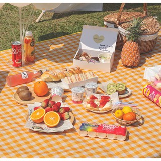 [ẢNH THẬT] Thảm dã ngoại, thảm picnic, thảm camping, thảm đi cắm trại, thảm decor- thảm chống thấm nước, họa tiết caro