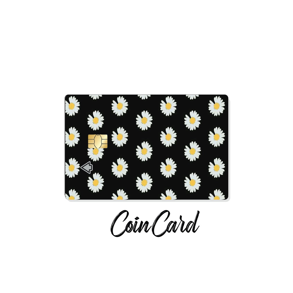 Miếng dán Thẻ ATM "🌼PEACEMINUSONE" (Sticker /  Sticker dán Thẻ ATM ,thẻ căn hộ  | Dán thẻ ATM CoinCard