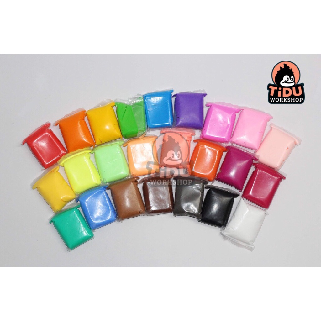 ĐẤT SÉT NHẸ TỰ KHÔ/SET SOLFCLAY 12/24 MÀU