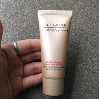 Tẩy da chết Estee Lauder Revitalizing Supreme + Global Anti-Aging Instant Refinishing Facial (30ml) - USA