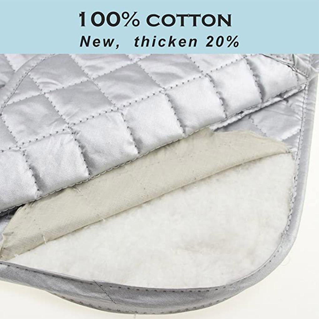 Tấm Lót Bàn Ủi Quần Áo Chống Trượt Chất Liệu Cotton Dày Dặn Tiện Dụng Mang Theo