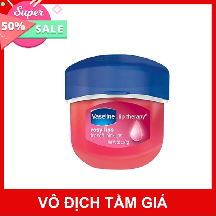 [ 𝐒𝐚𝐥𝐞 𝟓𝟎% ] Vaseline Dưỡng Môi , Sáp dưỡng môi Vaseline Lip Therapy 7g