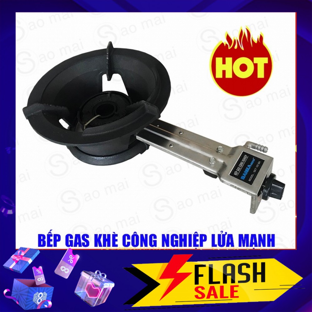 Bếp Khè Gas Công Nghiệp SANKAtech SKT-105CN ( màu đen )