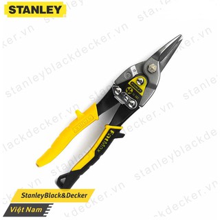 [Chính Hãng] Kéo cắt tôn MAXSTEEL mũi thẳng cán vàng 10"/254mm Stanley 14-563