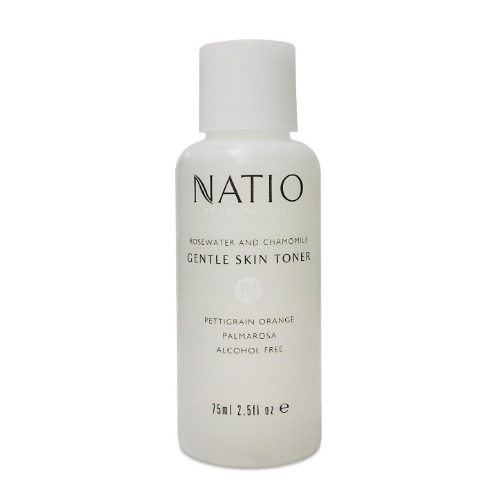 Nước Cân Bằng Dưỡng Da Dịu Nhẹ Natio Rosewater and Chamomile Gentle Skin Toner 75ml