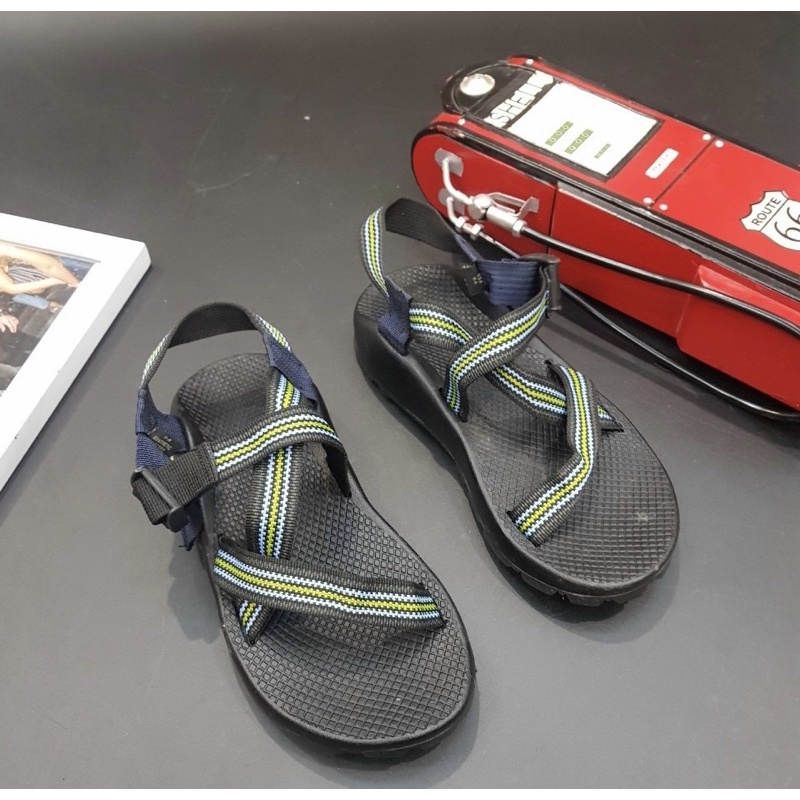 Dép xăng đan thời trang dây vải đế cao su, Dép quai hậu có hoạ tiết nhiều mầu phong cách trẻ trung btshop từ 38 đến 42