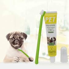 Bộ kem đánh răng cho Chó Mèo thú cưng PET ORAL CARE Tuýp 75g Giúp hàm răng thú cưng chắc khỏe Hơi thở thơm tho
