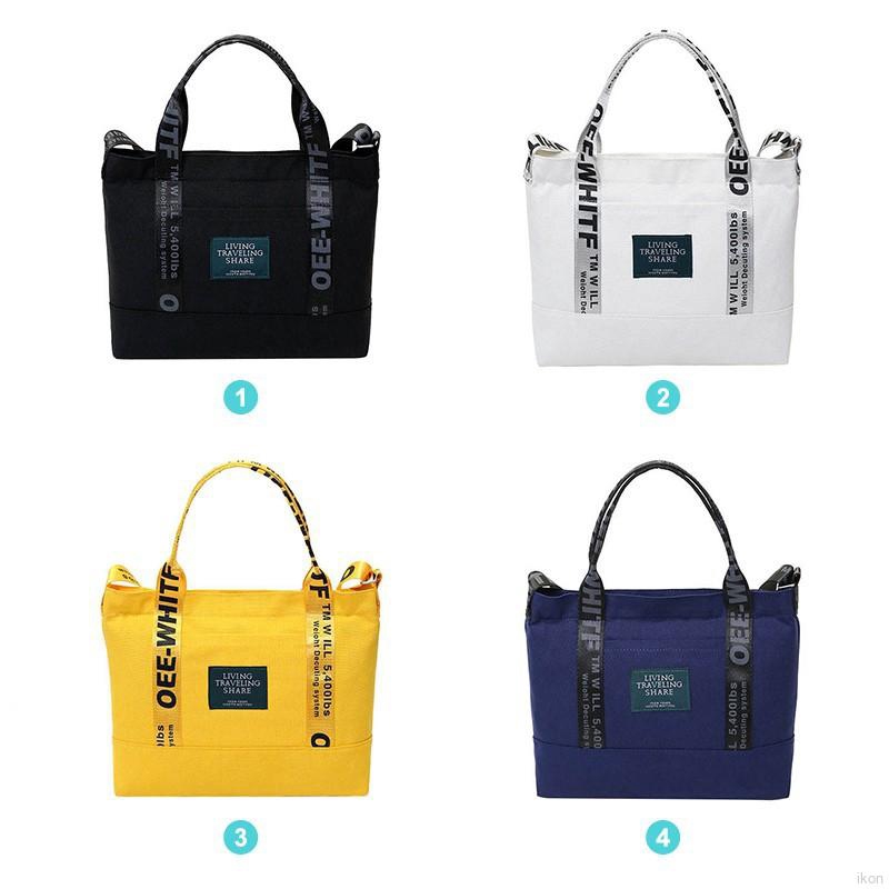 Túi xách tay in chữ thời trang