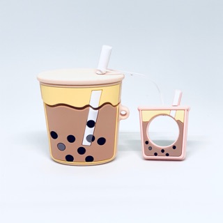 Hộp đựng tai nghe Airpods hình ly trà sữa cute (H2)