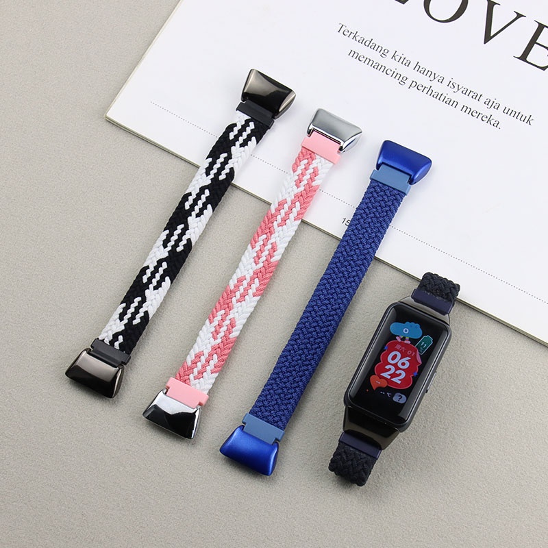 Dây Đeo Thay Thế Chất Liệu Nylon Cho Huawei Band 7 / 6 Honor Band 6