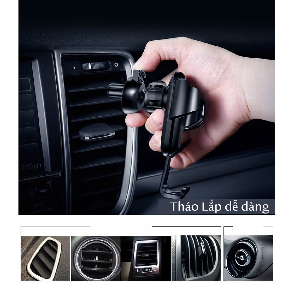 Giá đỡ Điện Thoại trên Ô tô, Cài khe cửa gió điều hòa Xe hơi | BigBuy360 - bigbuy360.vn