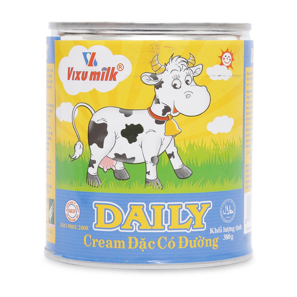 Kem Đặc Daily Vàng Vixumilk 380g