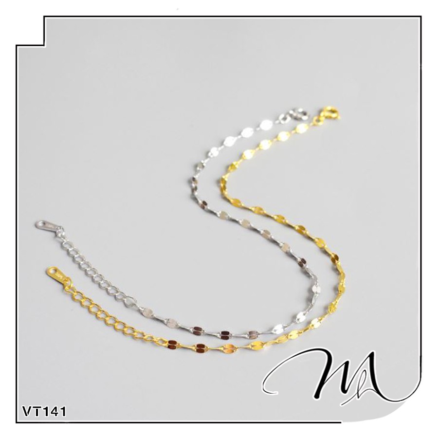 Lắc tay nữ Titan không gỉ dây trúc không mặt phong cách tối giản - Măng’s House VT141