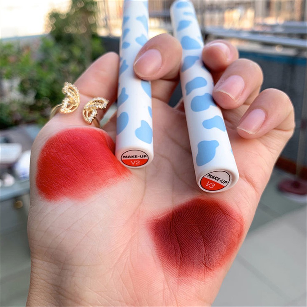 [Hàng mới về] Son kem lì thiết kế sáng tạo không phai màu lâu trôi