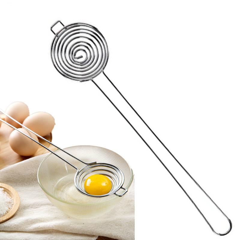 Dụng Cụ Tách Lòng Đỏ Trứng Bằng Thép Không Gỉ