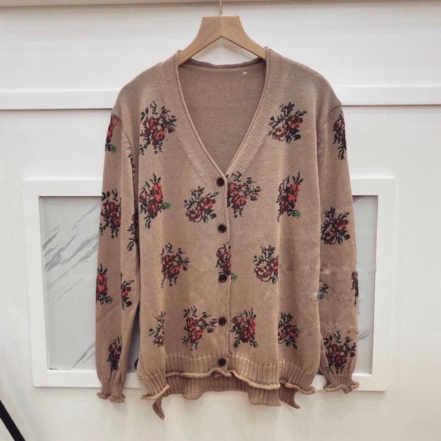 Áo Cardigan Hoa