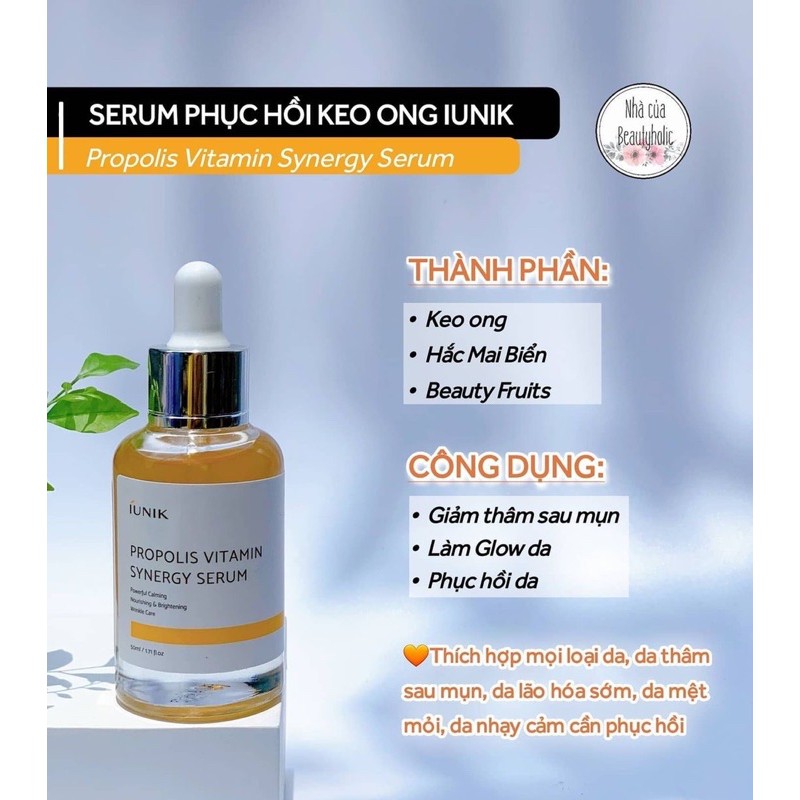 Set tinh chất mini IUNIK Daily Serum Trial Kit