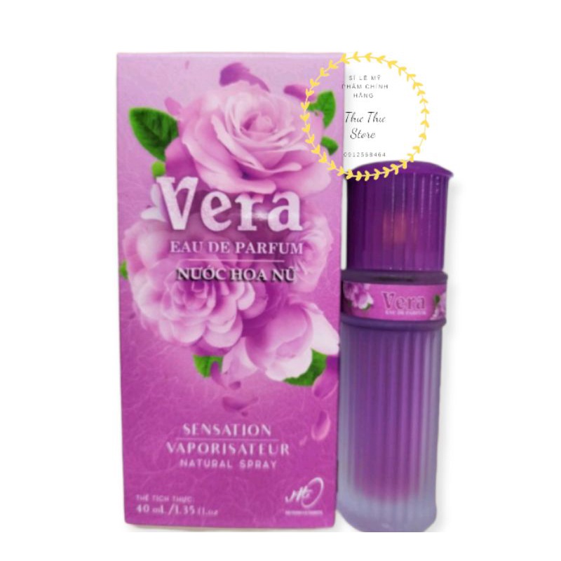Nước Hoa Vera Màu Tím 40ml
