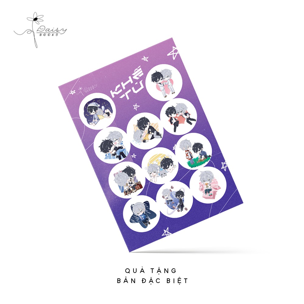 Sách - Khế tử (Combo 3+4, Bản đặc biệt kèm 2 Bookmark + 5 Card Trong + Bộ Sticker + Postcard)