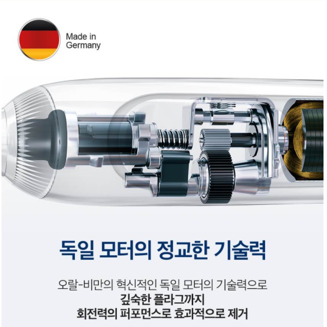 Bàn Chải Đánh Răng Điện Oral-B Braum Pro 2500 (Hai Màu)
