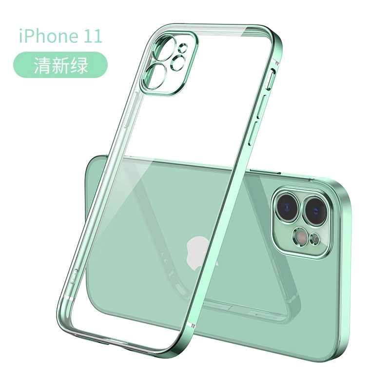 New Case Right Angle iPhone 7 8 plus Soft Cover Electroplating iPhone X XR XS Max 11 pro Cases iPhone SE2