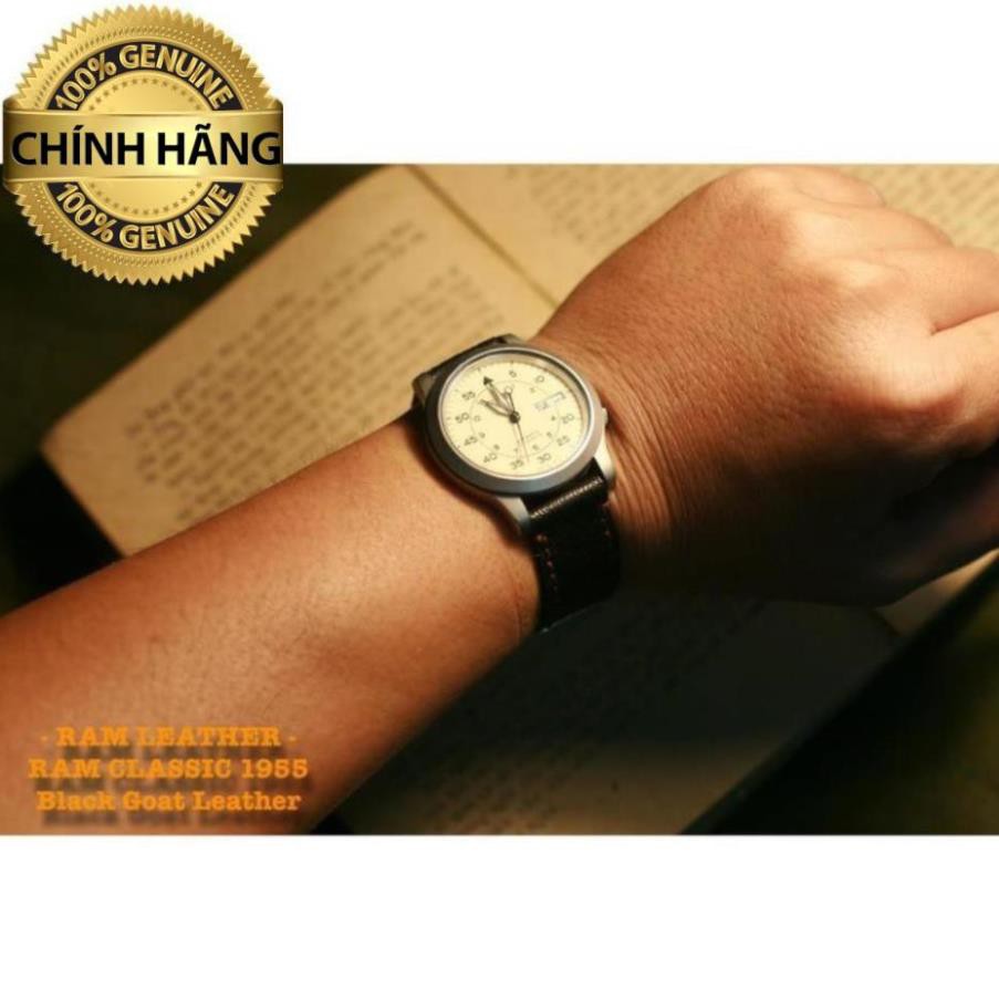 TỔNG HỢP DÂY ĐỒNG HỒ DA BÒ SIZE 18MM  - CHÍNH HÃNG RAM LEATHER +