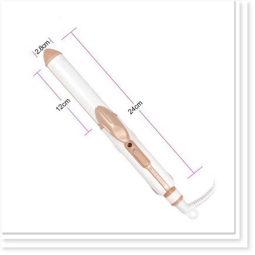 Máy kẹp uốn - duỗi tóc Kemei KM-1213  - MÁY TẠO KIỂU TÓC ĐA NĂNG 3IN1