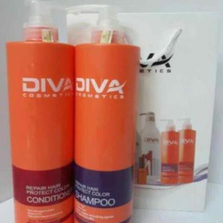 CẶP DẦU GỘI DIVA CAM PHỤC HỒI VÀ GIỮ MÀU ORGANIC