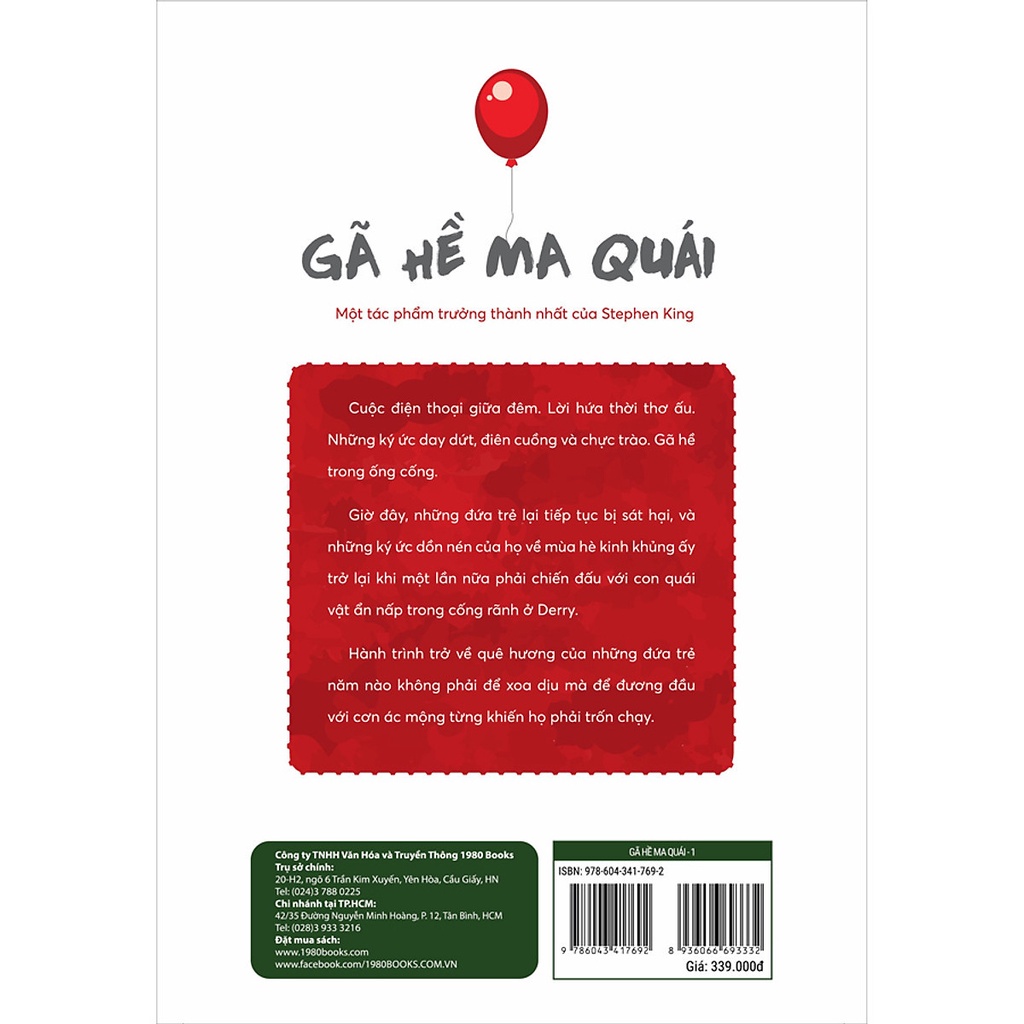 Sách - Combo 2 Cuốn Gã Hề Ma Quái (Bản Thường)
