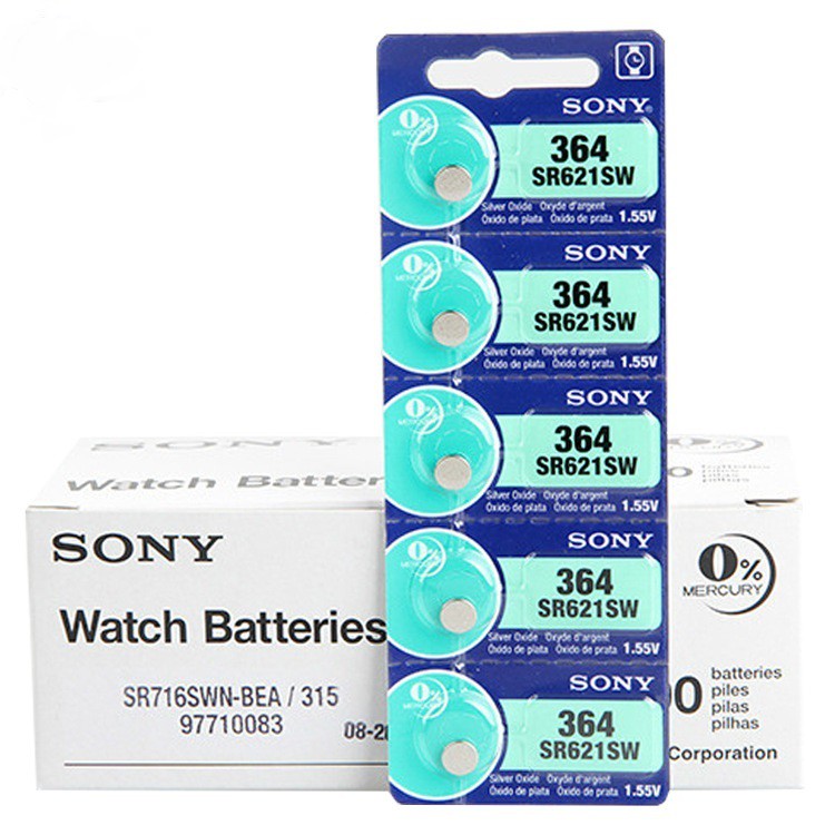 Pin ĐỒNG HỒ ĐEO TAY SONY 377 364 379 927 371 cr2032 cr2025 SR626SW