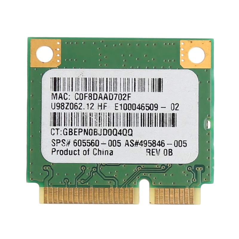 Card WIFI Mini PCI Cho HP Atheros AR5B95 605560-00