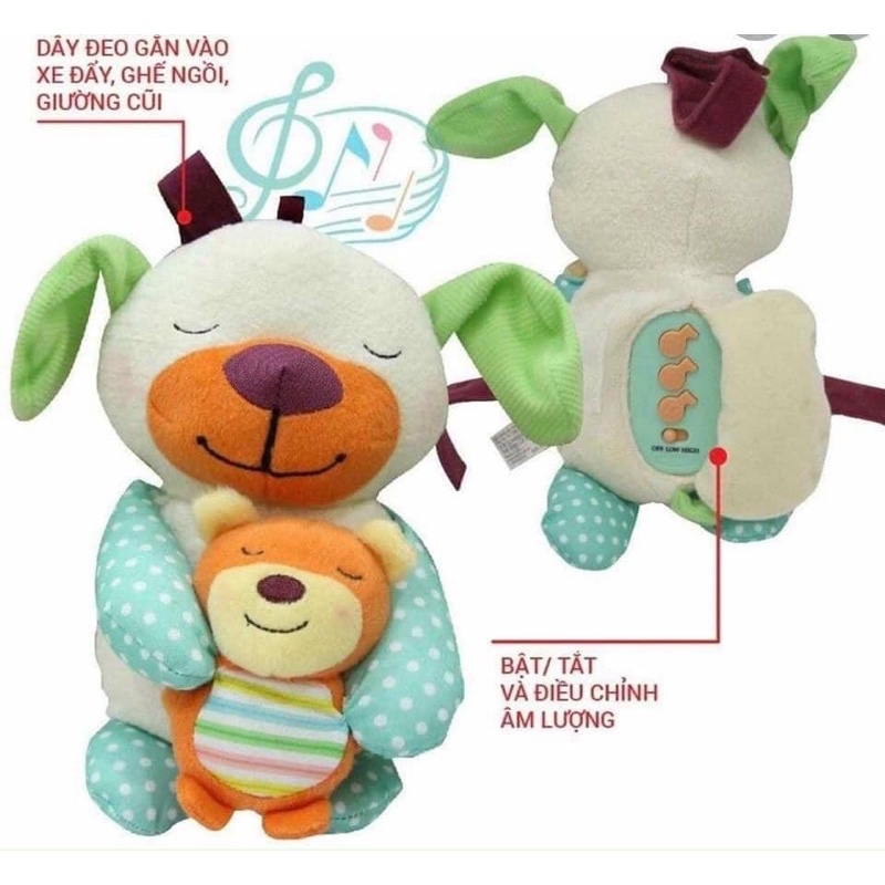 GẤU BÔNG RU NGỦ Infantino mỹ
