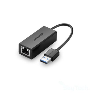 USB 3.0 to LAN, hỗ trợ chuẩn Giga Ethernet 10/100/1000Mbp (đen) Ugreen