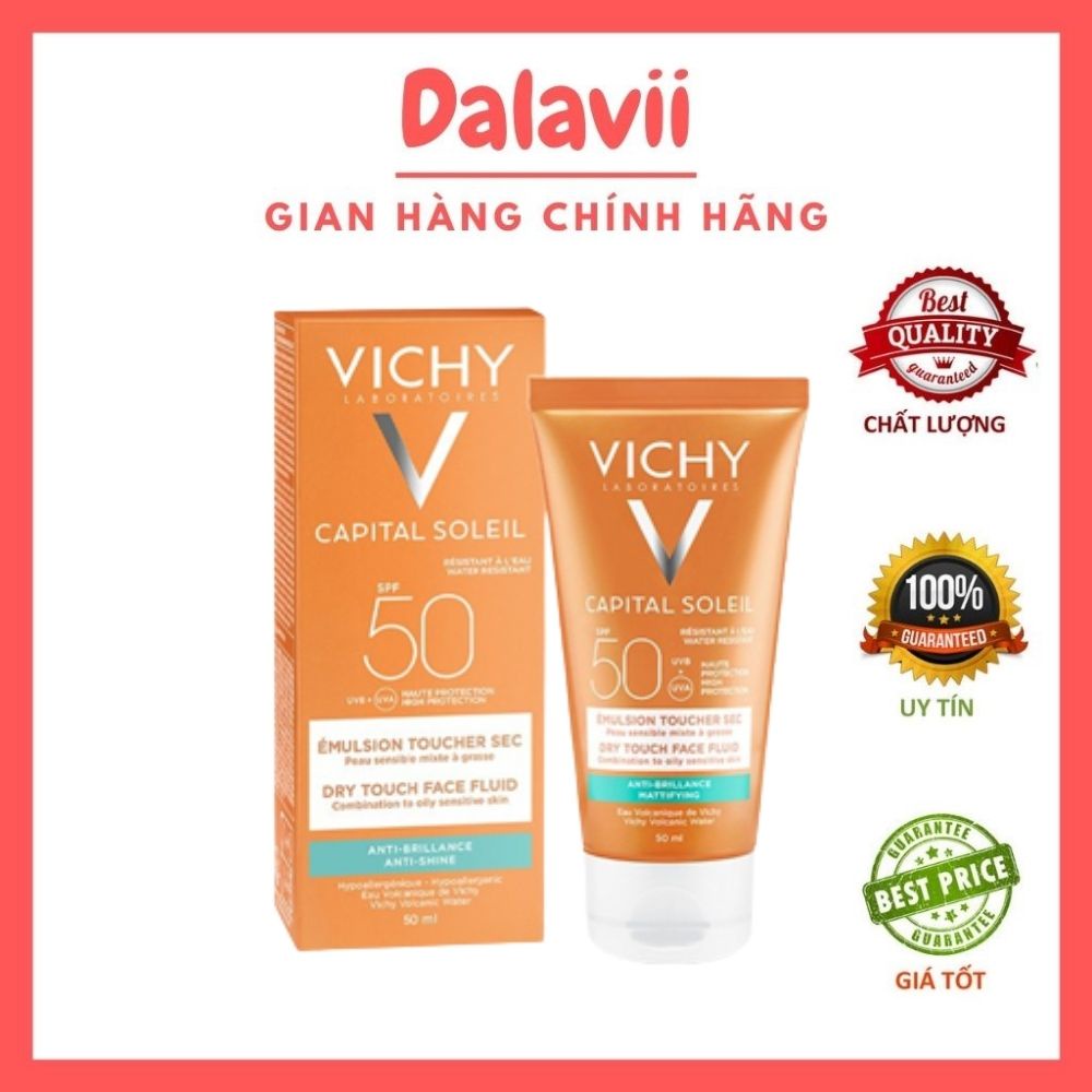 Kem chống nắng Vichy Capital Soleil 50ml, chuẩn Pháp - Shop Dalavii