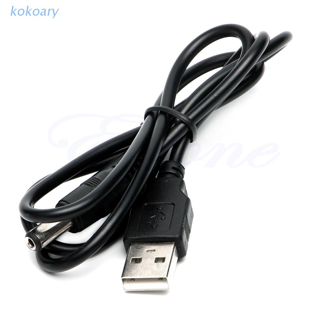 Dây Cáp USB 2.0 2.6ft Chuyển Đổi A Sang DC 5.5mm x 2.1mm
